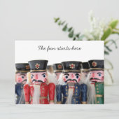 nootmuskietengroepuitnodiging kaart (Staand voorkant)