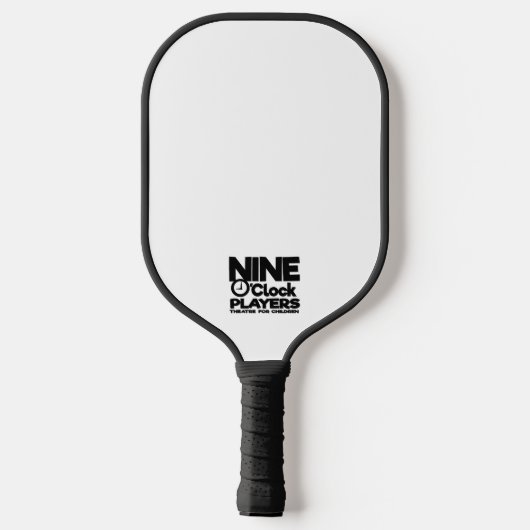 NOP Klok Logo pickleball paddle (Achterkant)