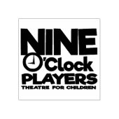 NOP Zwart Logo stempel (Afrduk)