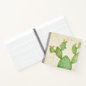 Nopal Cactus Waterverf Spiral Notitieboek (Binnen)