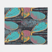 Nopales.io fleece deken (Voorkant (Horizontaal))