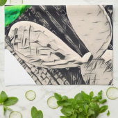 Nopales.io Keukenhanddoek (Gevouwen)