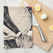 Nopales.io Keukenhanddoek (Quarter Fold)