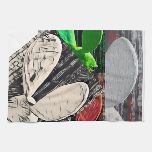 Nopales.io Keukenhanddoek (Horizontaal)