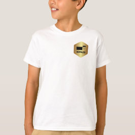 Nopales.io T-shirt - Goud / Witte Editie UNISEX