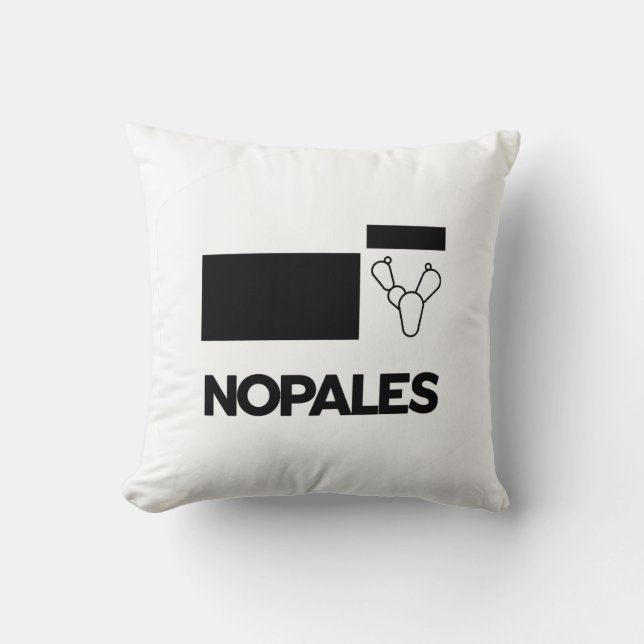 Nopales.io Worpillows Kussen (Voorkant)