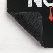 Nope Anti-Trump Rode Stropdas Pruik Stop Donald Tr Muismat (Hoek)