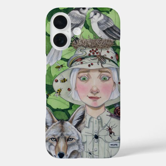 Nope Case-Mate iPhone Case (Achterkant)