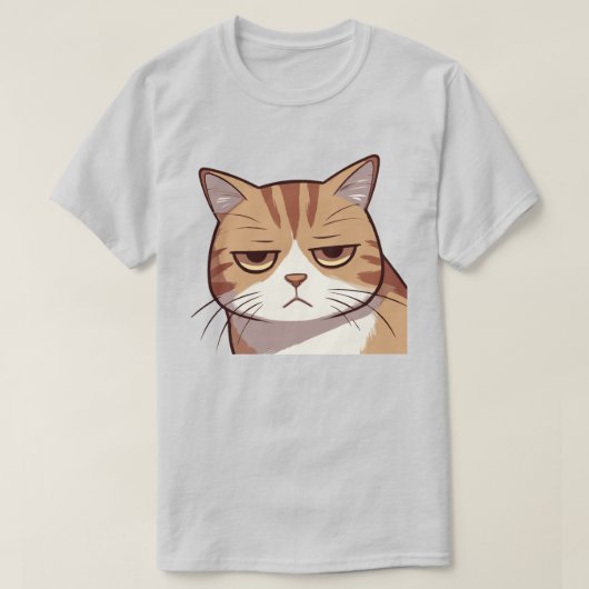 Nope Cat T-shirt (Design voorkant)