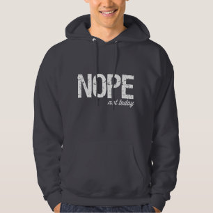 Nope hedendaagse hodie hoodie