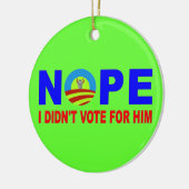 NOPE I DIDN'T STEM FOR HIM KERAMISCH ORNAMENT (Links)