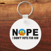 NOPE I DIDN'T STEM FOR HIM SLEUTELHANGER (Voorkant)