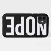 Nope iPhone 5 Hoesje (Achterkant (horizontaal))