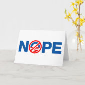 NOPE KAART (Gele Bloem)