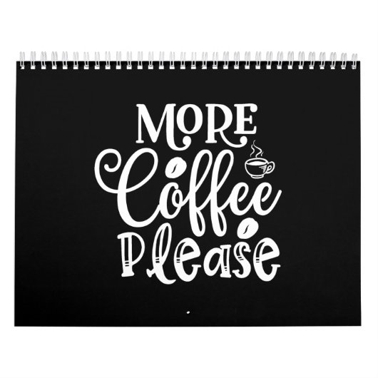 nope koffie alstublieft kalender (Hoes)