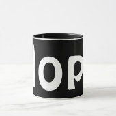 Nope koffiekop mok (Midden)