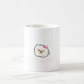 Nope Lazy Pomeranian Dog Puppy Lover Gift Koffiemok (Center)