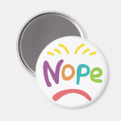 Nope Magneet (Voorkant / Achterkant)