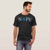 Nope Mana Blue Magic Symbol OOM T-shirt (Voorkant volledig)