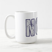 NOPE – Minimal Funny Mood Coffee Cup Koffiemok (Links)