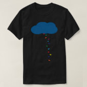 Nope Movie Cloud Sticker T-shirt (Design voorkant)