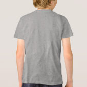 Nope niet vandaag Boxer Tri-Blend Shirt (Achterkant)