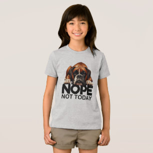 Nope niet vandaag Boxer Tri-Blend Shirt