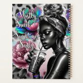 Nope niet vandaag brutale vrouw grappige vrouwen z planner (Achterkant)