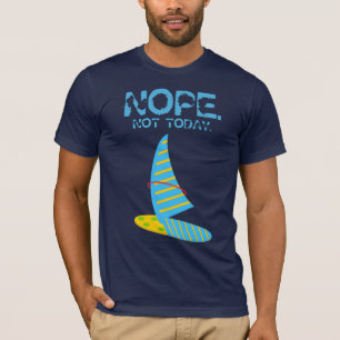 NOPE niet vandaag! Heren Basic T-Shirt