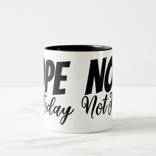 Nope niet vandaag Mok (Center)