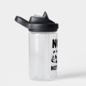 Nope niet vandaag panda Beer waterfles (Rechts)