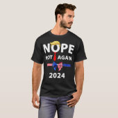 Nope niet weer grappig sarcastisch t-shirt (Voorkant volledig)