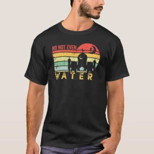 Nope No Even Water Ramadan Kareem Muslim Mubarak V T-shirt