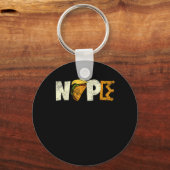 Nope No Kings In America We The People Political  Sleutelhanger (Voorkant)