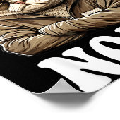 Nope! Nope - Employee Work Colleagues Teenager Cat Poster (Hoek)