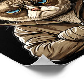 Nope! Nope - Employee Work Colleagues Teenager Cat Poster (Hoek)