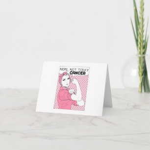 Nope Not Today Cancer Breast Cancer Awareness