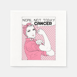 Nope Not Today Cancer Breast Cancer Awareness Servet