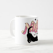 Nope Not Today Cat Mug – Funny Cat Coffee Cup Koffiemok (Voorkant links)