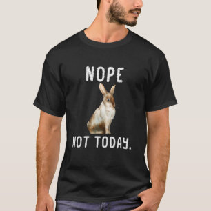 Nope not Today lazy rabbit to shirt