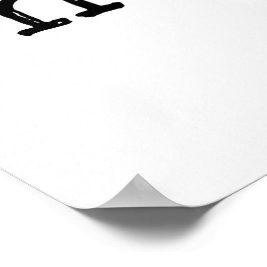 Nope not Today Poster (Hoek)