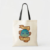 Nope not Today Puffer Fish Tote Bag (Voorkant)