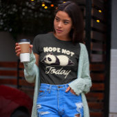 Nope not Today Tired Panda Beer T-shirt