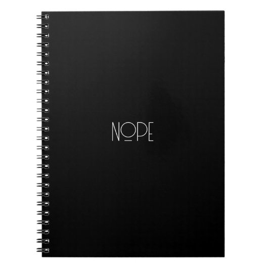NOPE-notitieboek Notitieboek (Voorkant)