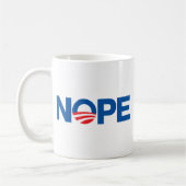 Nope Obama Koffiemok (Links)
