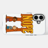 Nope Phone Case (Achterkant (horizontaal))