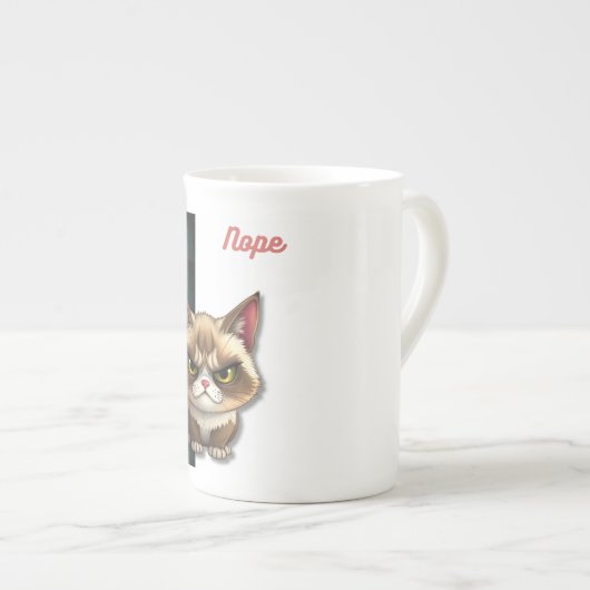 Nope Porselein Kop (Voorkant rechts)