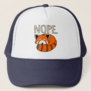 Nope Red Pandas Cute Pet Animal Panda Lover Graphi
