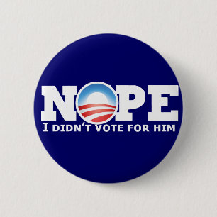 Nope Ronde Button 5,7 Cm