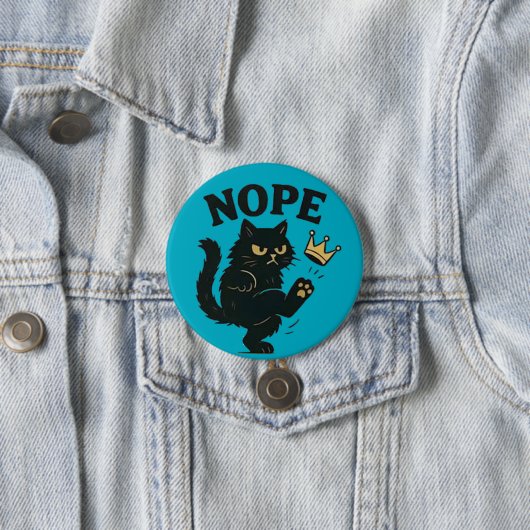 nope ronde button 7,6 cm (In situ)